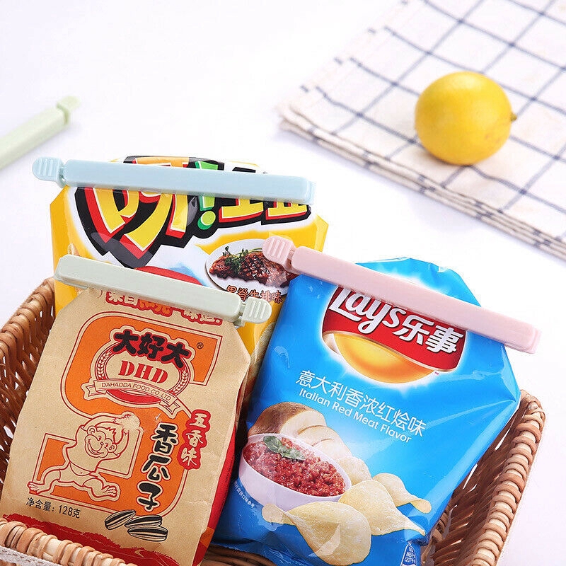 Set 12 kẹp miệng túi thực phẩm tiện lợi