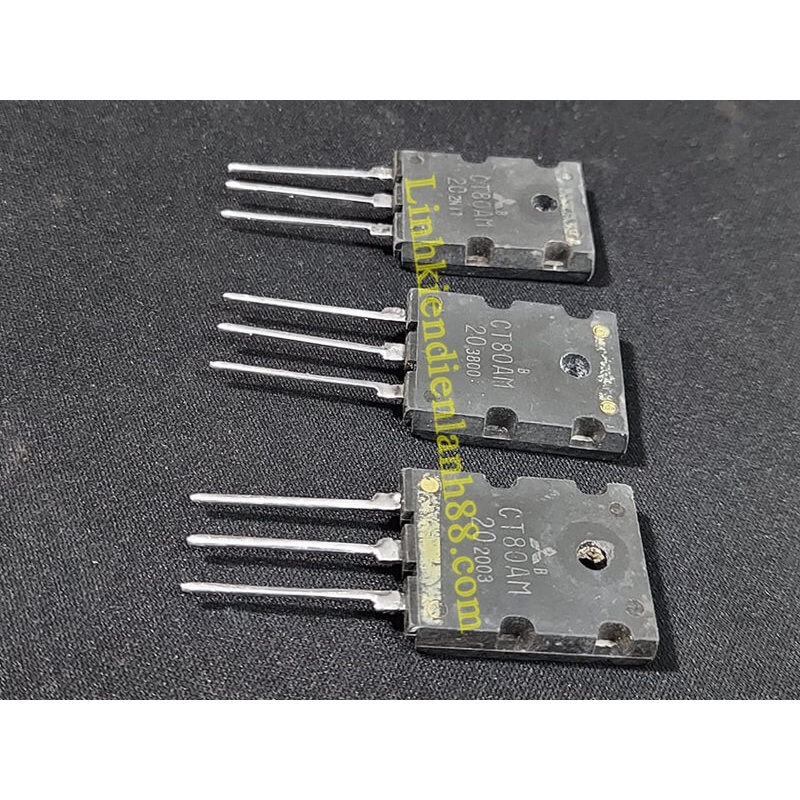 IGBT Kênh-N CT80AM 80A 1000V Bóc Máy Chân Dài.