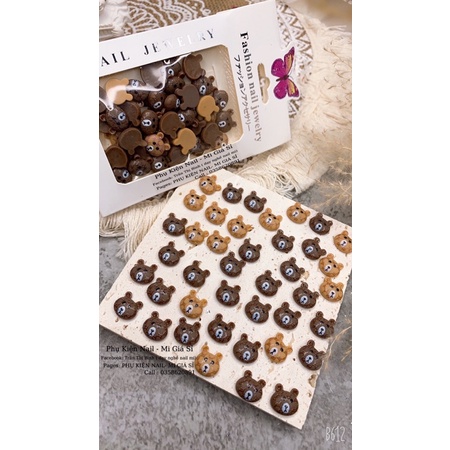 Set phụ kiện hoạt hình gấu
