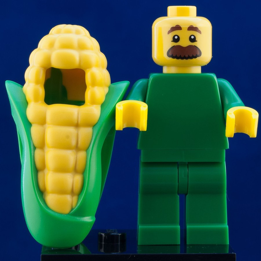 Đồ Chơi Lắp Ráp LEGO Minifigures Người Bắp Ngô Corn Cob Guy 71018 Series 17