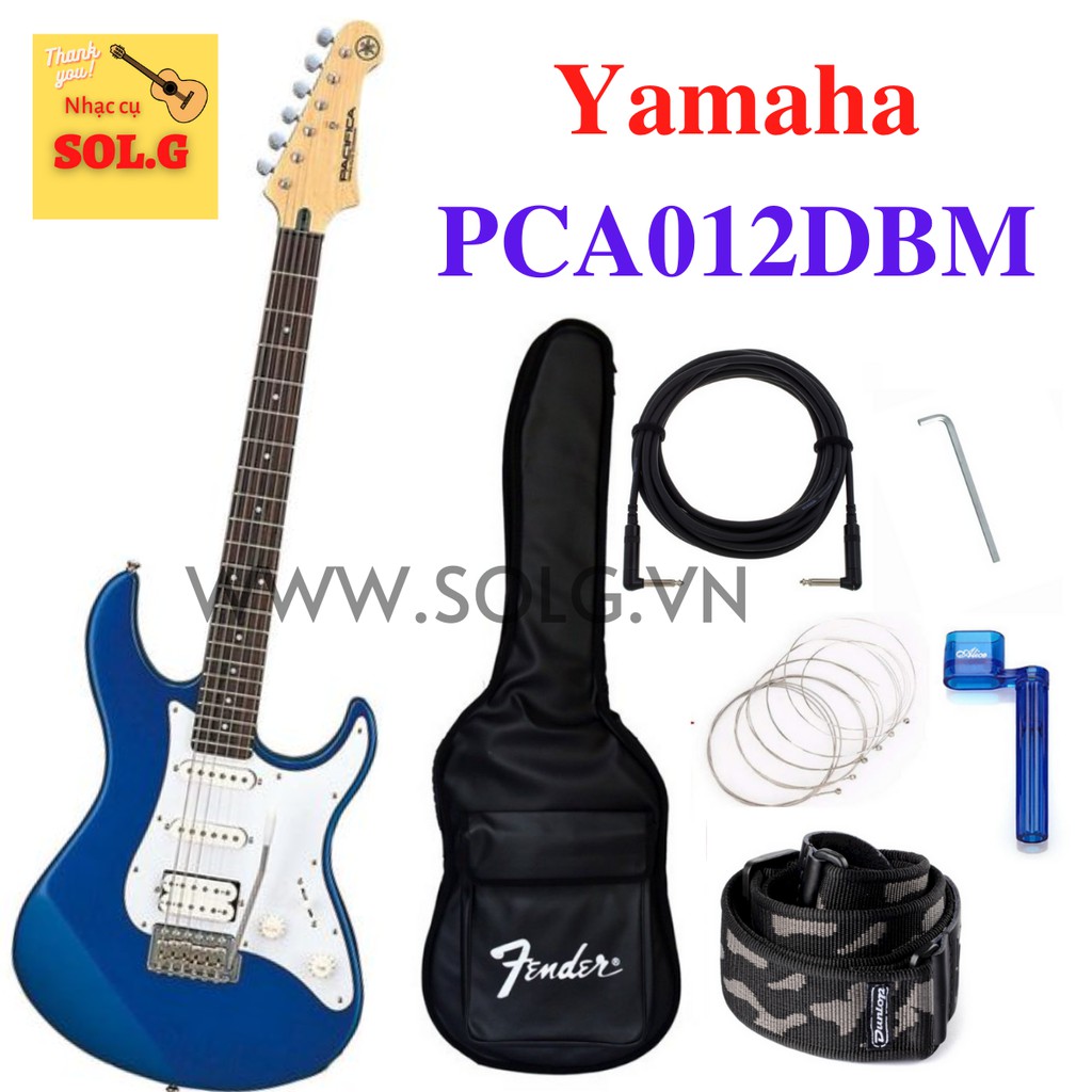 Guitar Điện, Guitar Electric Yamaha Pacifica PCA012DBM ( Xanh ) - Chính hãng Yamaha bảo hành 12 tháng - Phân phối Sol.G