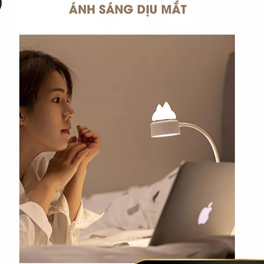 Đèn Led Kẹp Bàn Tích Điện Remax RTE535, Đèn Kẹp Bàn Chống Cận Cho Bé Và Người Lớn | BigBuy360 - bigbuy360.vn