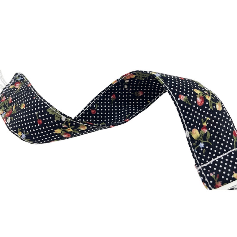 Giá Đỡ Núm Vú Giả Bằng Vải Cotton Mềm In Họa Tiết Dây Xích Kẹp DIY Cho Bé Sơ