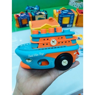 Mô Hình Lắp Ráp Tàu Xe Siêu Đẹp