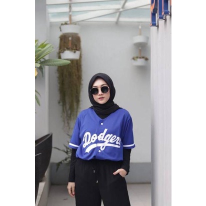 Miễn Phí Vận Chuyển Áo Bóng Chày Xanh Lam Đội dodgers (Nghệ Thuật. 9198)