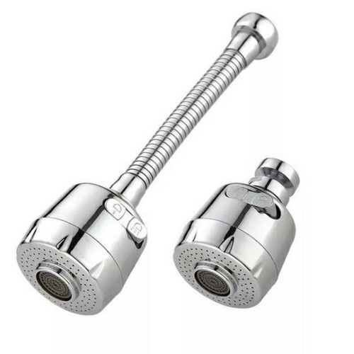 Đầu Vòi Tăng Áp Inox Nhiều Chế Độ Tiết Kiệm Nước Xoay 360 Độ Tiện Dụng