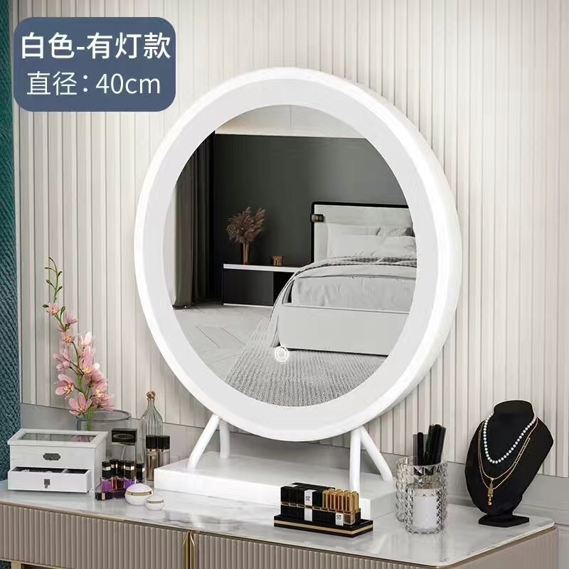 Gương trang điểm nhập khẩu cao cấp, có đèn Led điều chỉnh 3 tông màu,khung kim loại cứng cáp❤️