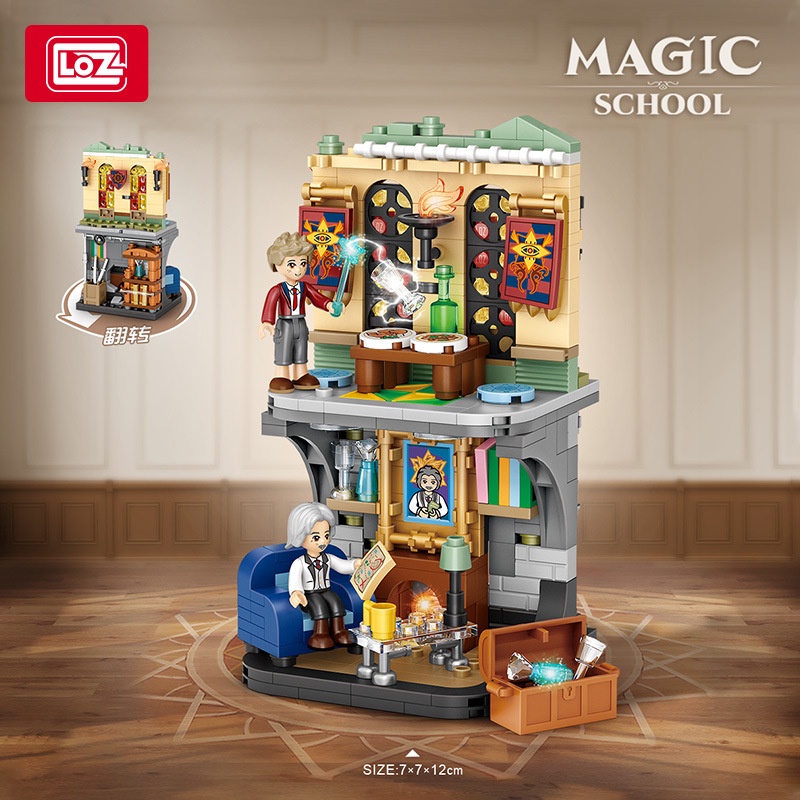 Bộ Đồ Chơi Khối Xếp Hình Thông Minh Ma Thuật Loz1666 Dành Cho Trẻ Em