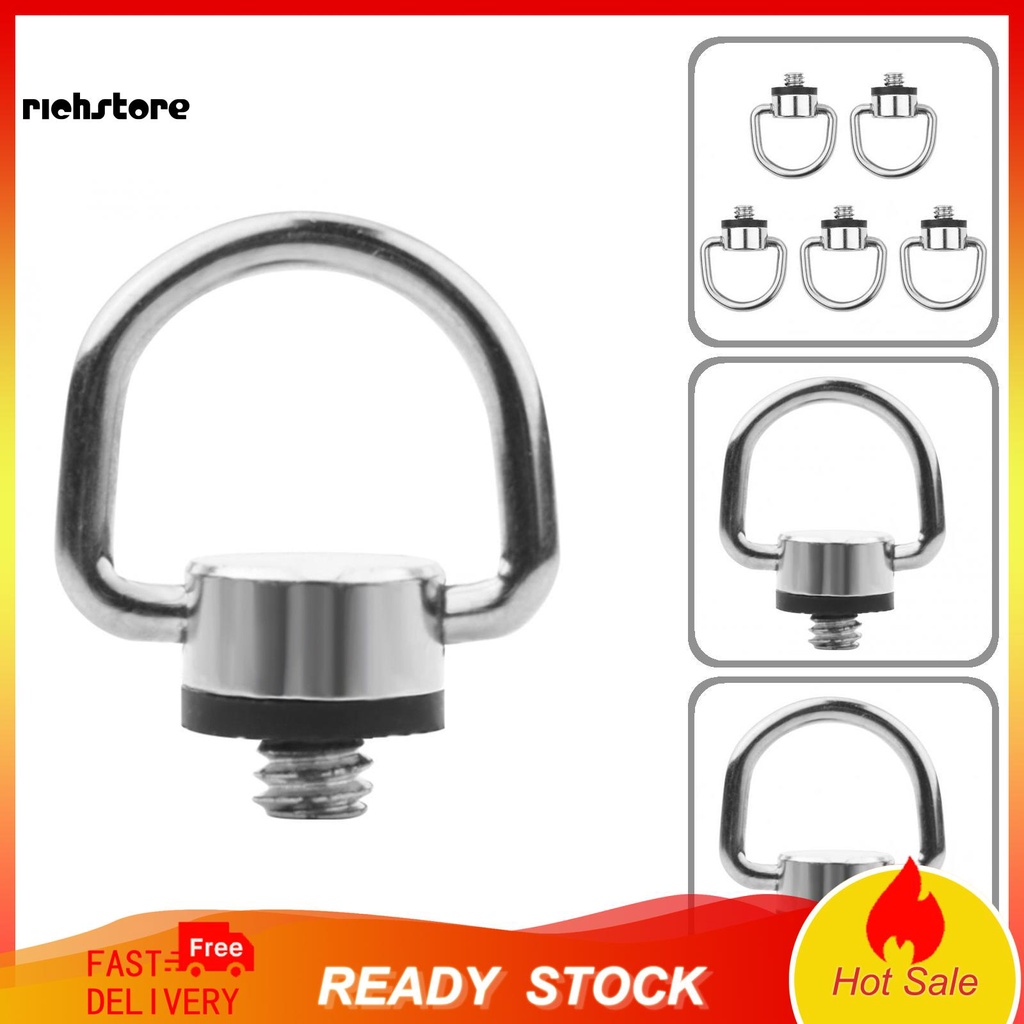 Vít Chữ D 1 / 4inch Bằng Kim Loại Tháo Gỡ Nhanh Cho Giá Đỡ Ba Chân / Máy Ảnh