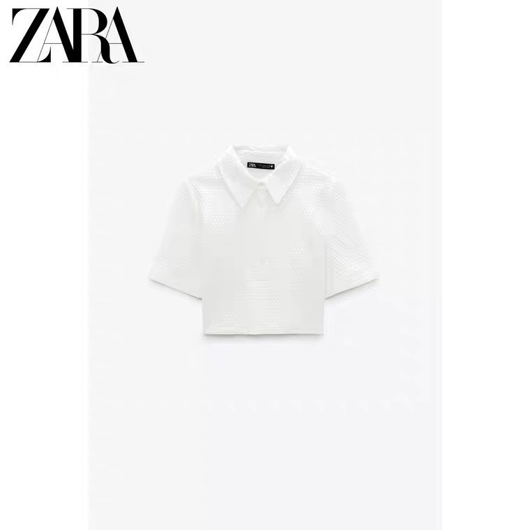 Áo polo croptop zara xuất dư siêu xịn hàng tuồn