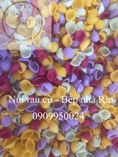 Nui rau củ ăn dặm cho bé