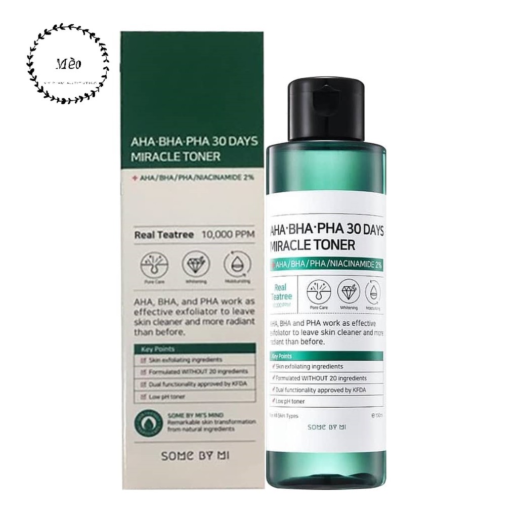 Toner AHA – BHA – PHA 30 Days Miracle Toner  Some By Mi