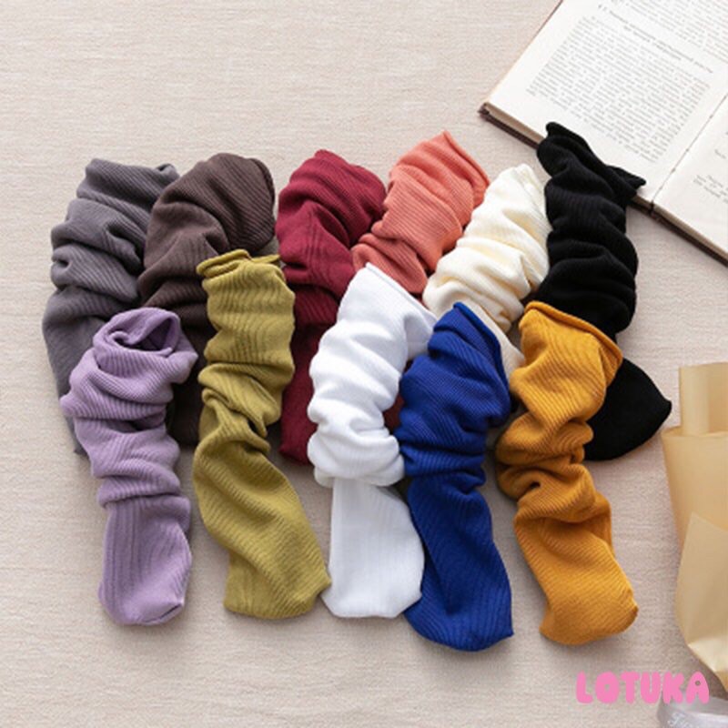 Vớ cổ cao hàn quốc Vintage nhiều màu siêu dễ thương chất cotton xịn không bị xù TCC