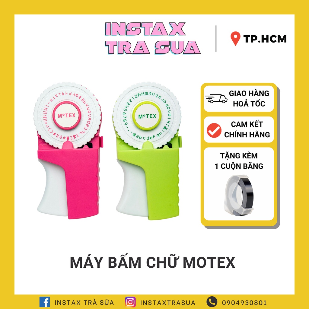 MÁY BẤM CHỮ - LABEL MARKER - hình ảnh thêm xinh