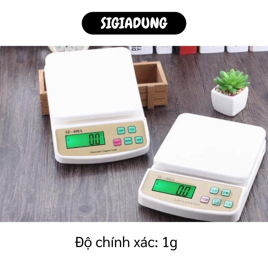 [SGD] Cân nhà bếp - Cân tiểu ly điện tử để bàn nhỏ SF-400A tối đa 7kg độ chính xác 1g tặng kèm pin 2711