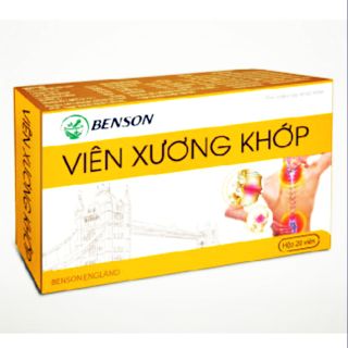 VIÊN XƯƠNG KHỚP BENSON HỘP 20 VIÊN