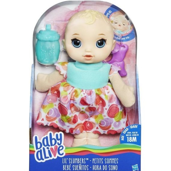 Búp bê Baby Alive bé cưng đáng yêu biết chớp mắt & uống nước ngâm ti