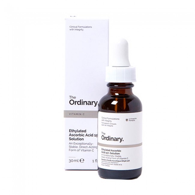 [CANADA- Full Bill]Serum sáng da Ethylated Ascorbic Acid 15% Solution – The Ordinary.