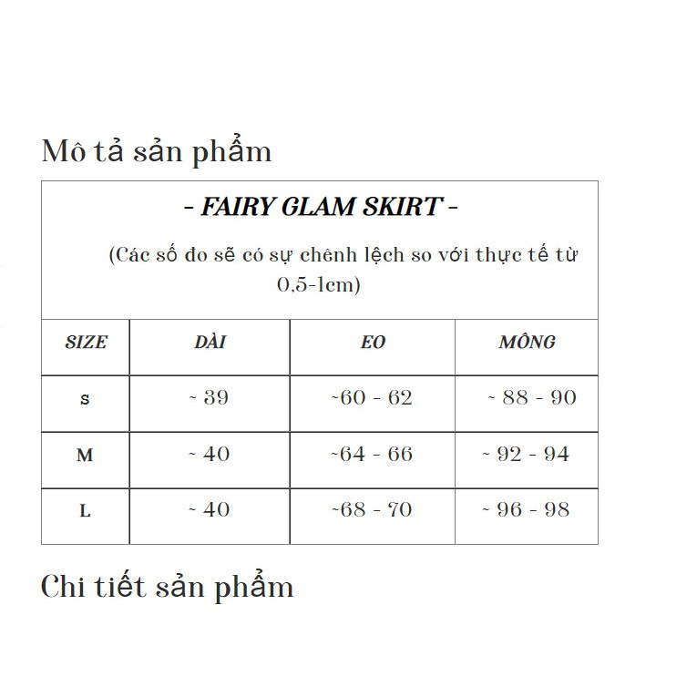 TINGOAN® - Chân váy cạp lưng cao bện dây tweed trắng tingoan FAIRY GLAM SKIRT/WH