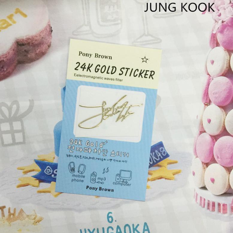 Nhãn dán hình zill KPOP BTS