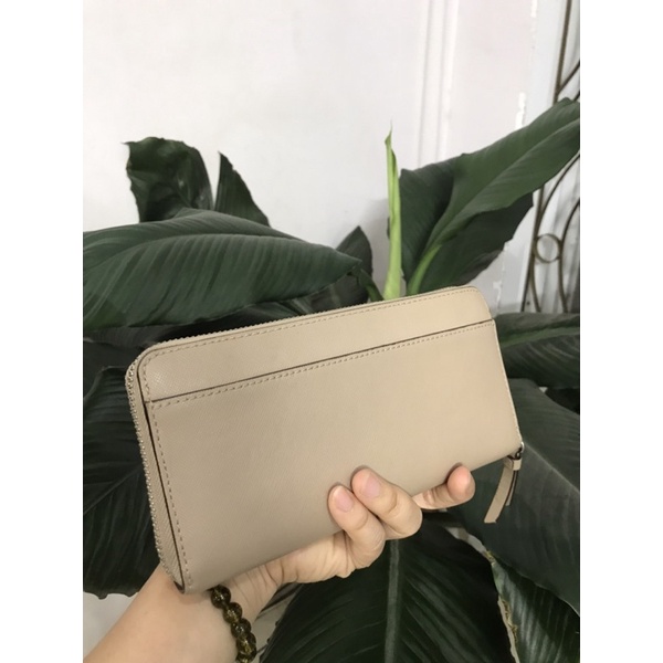 Ví dài cầm tay da thật - used bags