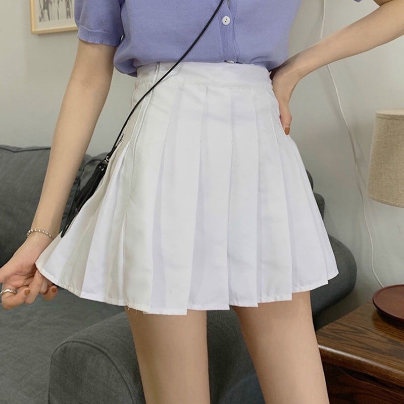 Chân Váy Ngắn Chữ A Xếp Ly Size S-Xl | BigBuy360 - bigbuy360.vn