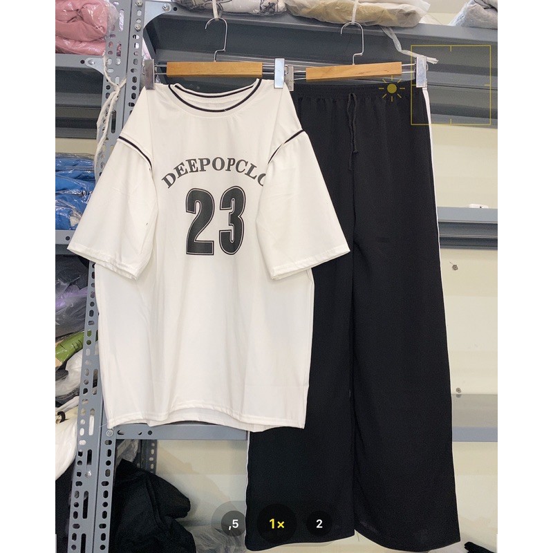 [Mã WAMT1505 giảm 10K đơn 0K] SET áo 23 + quần 3 sọc có tách lẻ | BigBuy360 - bigbuy360.vn