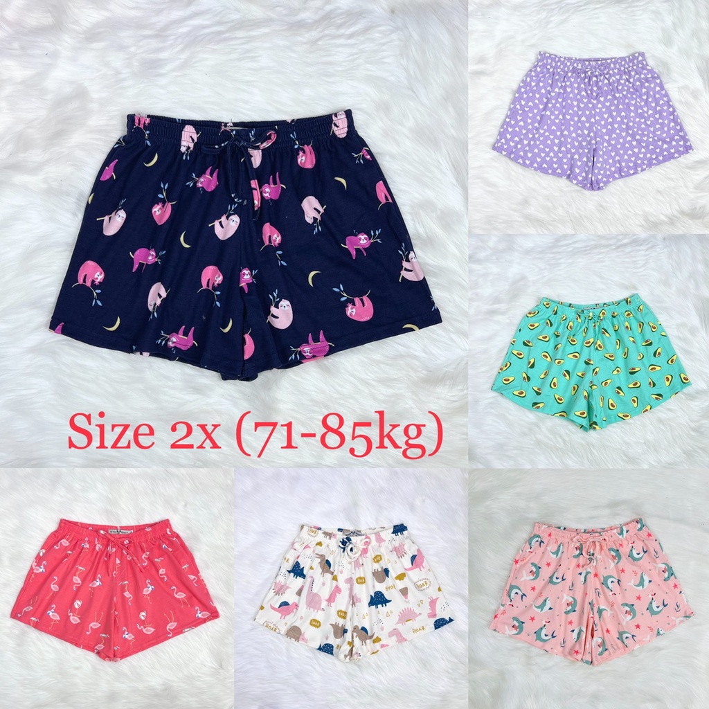 Bigsize (71 - 85Kg)⭐️ Quần Đùi Thun Nữ