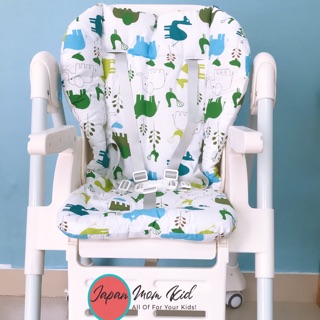 [HÀNG ĐẸP] Lót ngồi ghế ăn dặm xe đẩy cho bé bằng vải cao cấp