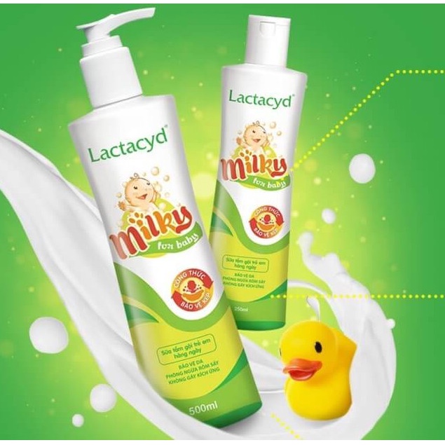 Sữa tắm gội trẻ em Lactacyd 250ml 500ml