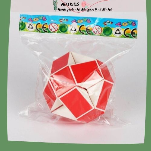 Rubik snake cao cấp - Rubik biến thể 100% nhựa nhám cao cấp, nhỏ bé nhưng vô cùng tiện dụng A380