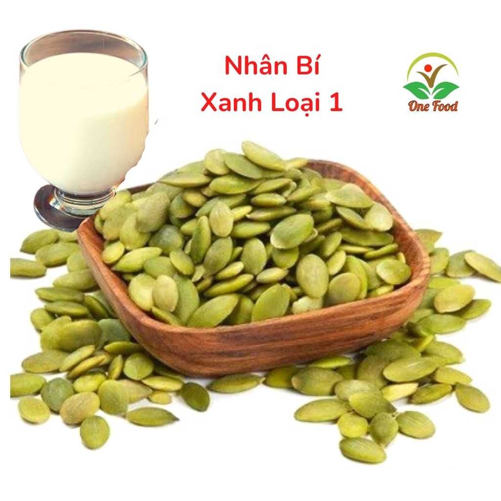 Hạt Bí Xanh (hạt sống), nhân bí xanh làm sữa và bánh,NHÂN HẠT BÍ XANH,hạt dinh dưỡng,OneFood68