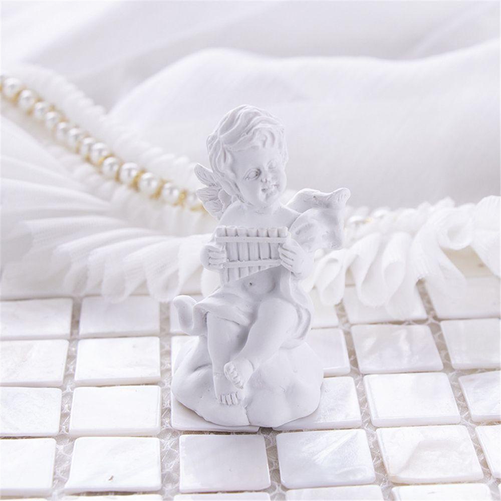 Tượng Thiên Thần Nhỏ Bằng Nhựa Resin Phong Cách Vintage