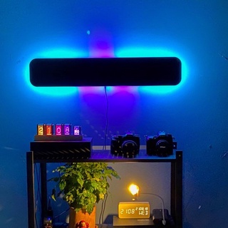 Đèn Trang Trí Treo Tường Cảm Biến Âm Thanh LED (RGB) NID Wall Lamp - Vaithuhay