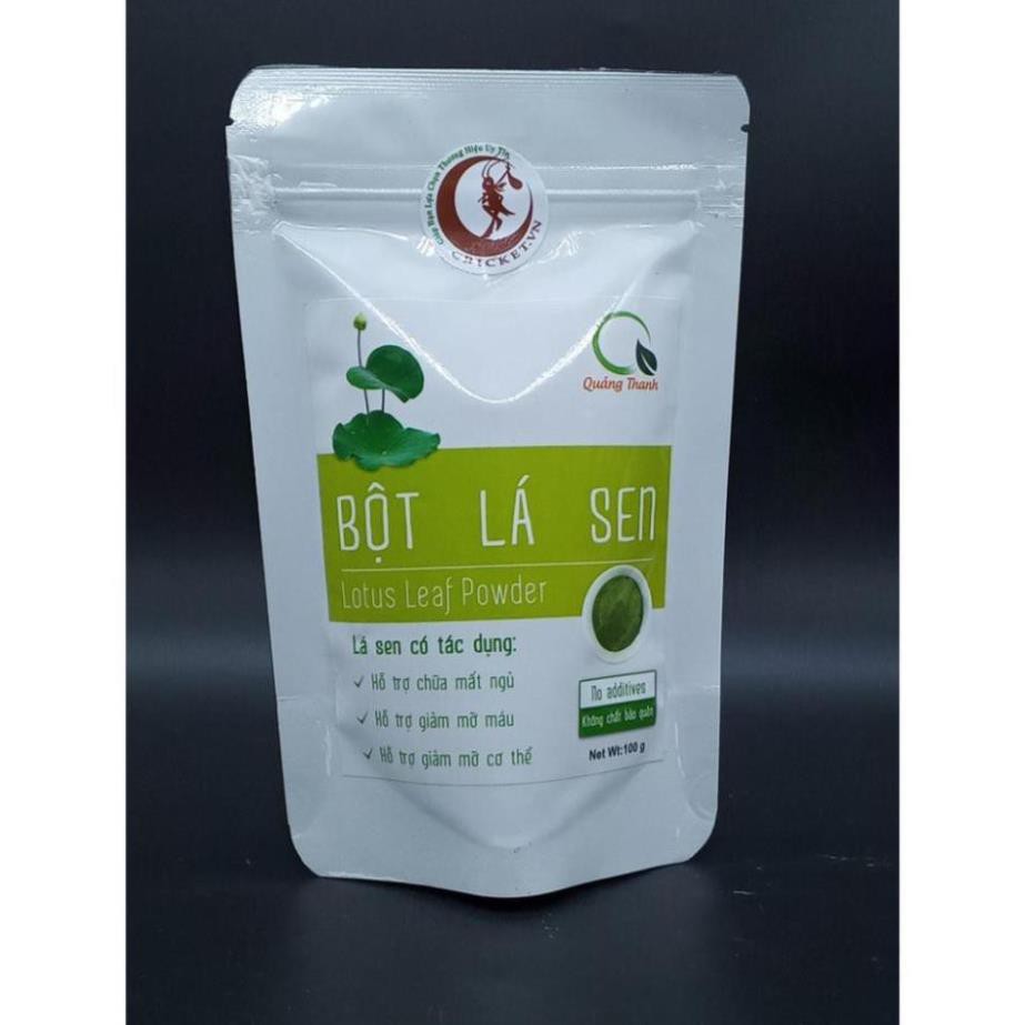 Bột Lá Sen Trị Nám, Tàn Nhang Hiệu Quả Quảng Thanh 100g [CarobiFood]