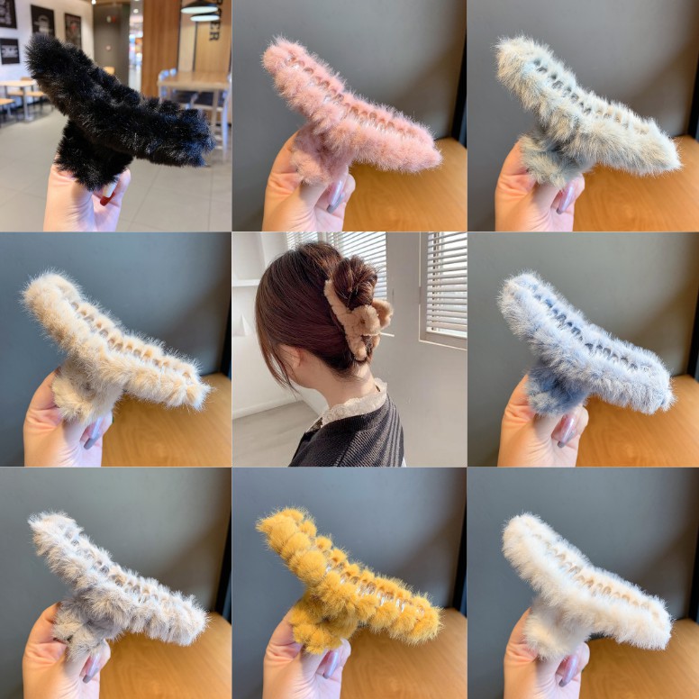 Kẹp tóc sang trọng thanh lịch Hàn Quốc Phụ kiện tóc xu hướng thời trang lớn của phụ nữ