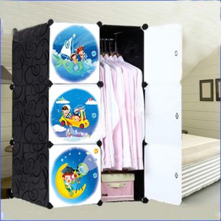 Tủ nhựa lắp ráp 6 ngăn