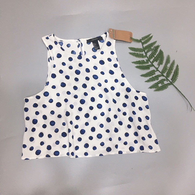 áo croptop FOREVER21 sát nách xuất xịn