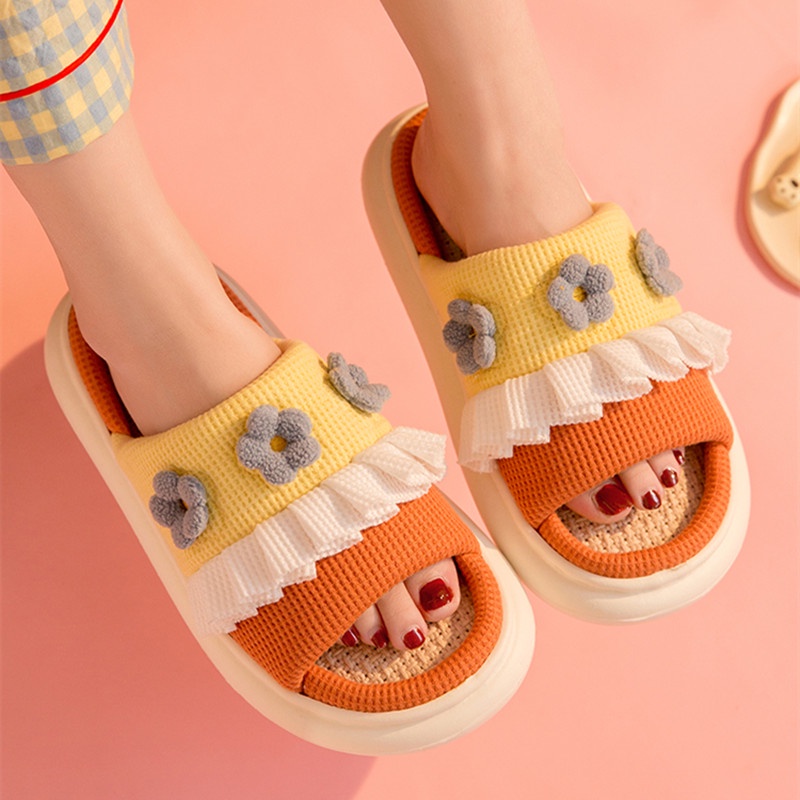 💗Dép xốp thời trang💗 Dép nữ dép đế cao xinh xắn dành cho nữ