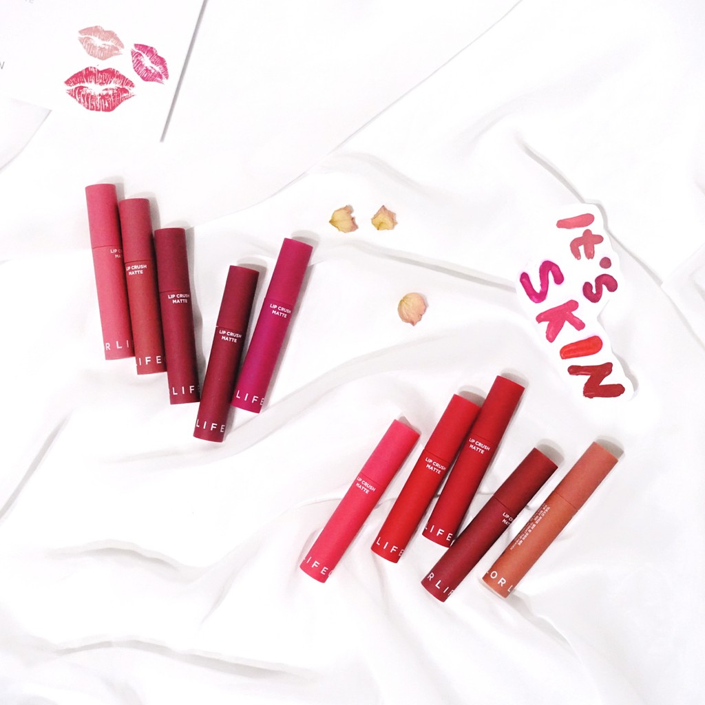 Son Lì It’s Skin Life Color No.08  Lip Crush Matte