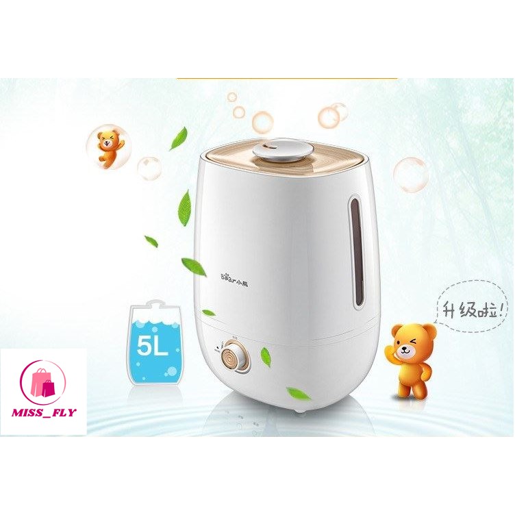 Máy phun sương tạo độ ẩm không khí màng lọc Ag, dung lượng lớn sử dụng lâu dài đầu xả hơi xoay 360 Cam Kết Chính Hãng