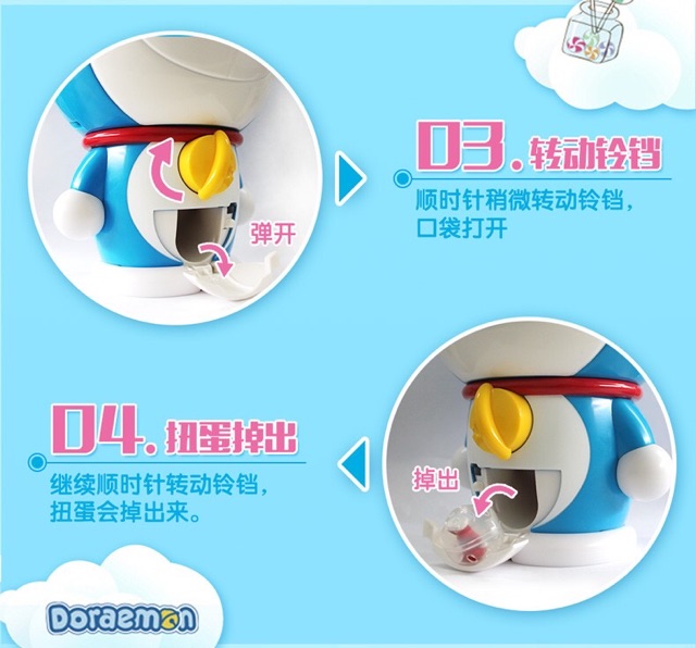 Máy gắp bảo bối Doraemon