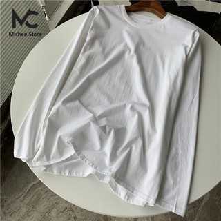 Áo Thun Nam Dài Tay Unisex. Áo thu đông trơn tay dài cổ tròn basic vải sufa giữ nhiệt MC01 | BigBuy360 - bigbuy360.vn