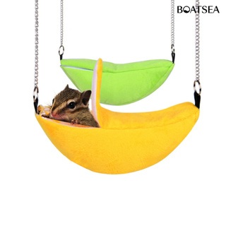 Võng Treo Hình Trái Chuối Chất Liệu Cotton Giữ Ấm Mùa Đông Cho Chuột Hamster