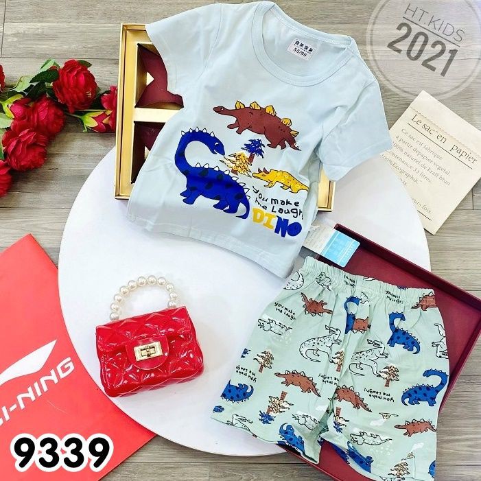 Bộ Ngắn Tay Bé Trai Nhiều Mẫu Có Size Cho Bé Từ 17-33KG