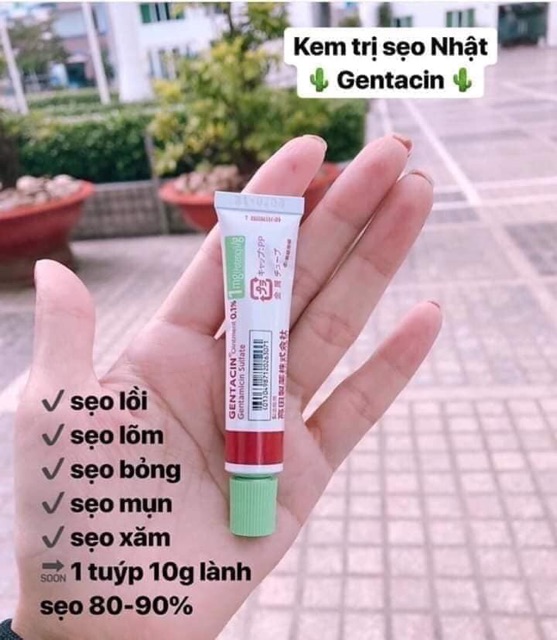 KEM #TRỊ #SẸO GENTACIN SULFATE 0.1%