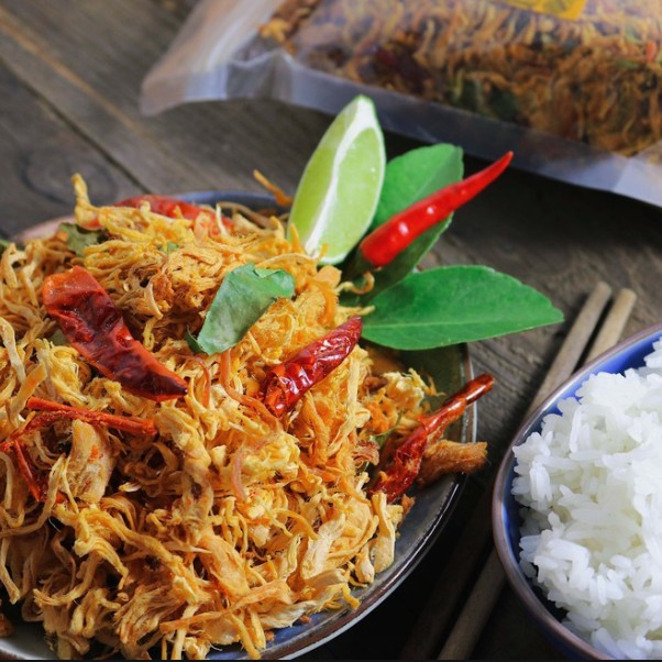 KHÔ GÀ CAY LÁ CHANH - 1KG | BigBuy360 - bigbuy360.vn