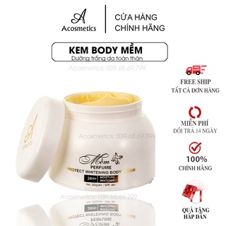 Kem Body Mềm Nước Hoa Acosmetics, Dưỡng Trắng Da Toàn Thân, Dưỡng Âm, Làm mờ Thâm Sẹo - 250G