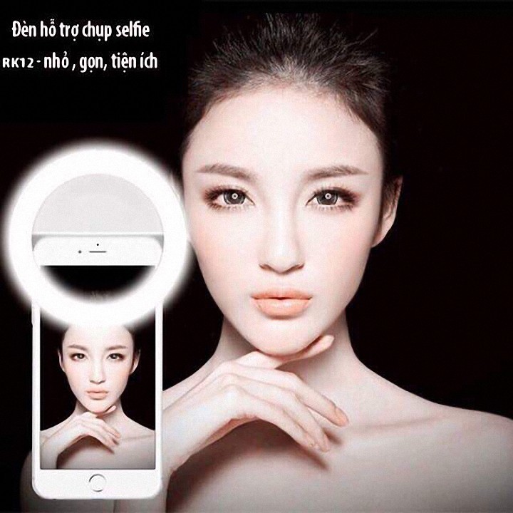 [Giá Sỉ]  Đèn LED SELFIE Trợ Sáng RK14 Nhẹ Bền