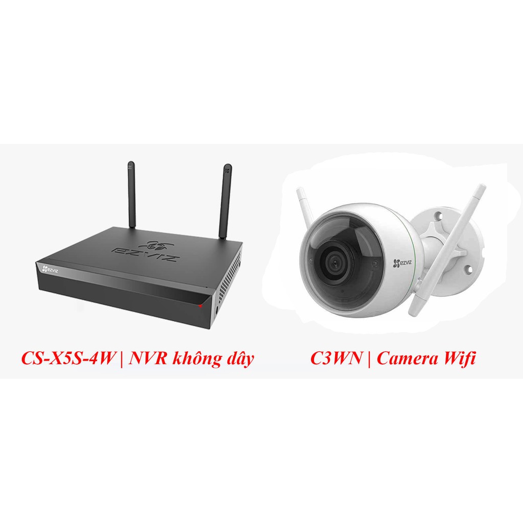 Bộ KIT Camera Wifi Ezviz CS-BW3424B0-E40 2MPX